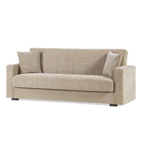 DIVANO PRONTO LETTO NORA 3P LUMOS BEIGE