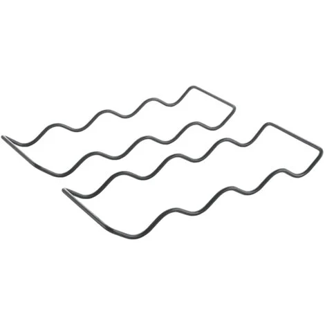 Metaltex Wave 20 LAVA – Set 2 portabottiglie impilabili