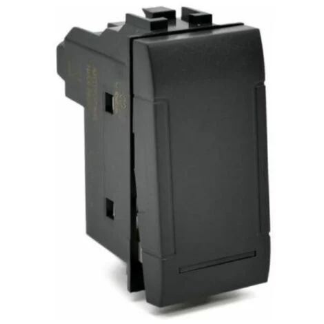 DEVIATORE UNIPOLARE (16A-250V) 803N NERO T1
