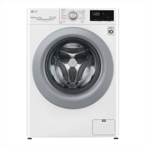 LG F2WV3S7S4E LAVATRICE SLIM 47,5CM 7KG 1200 GIRI VAPORE INVERTER CLASSE D