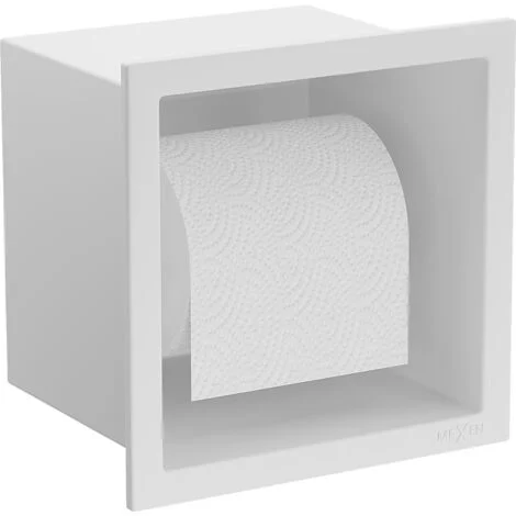 Mexen X-Wall-P supporto per carta igienica, bianco - 1923