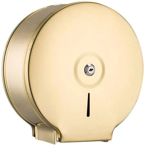 WC Suspendu Porte-Papier en Laiton Rouleau de Papier Toilette Porte, Bronze brossé