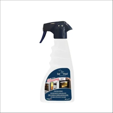 CLEANY Detergente Sgrassante Spray per Forni e Microonde, Formula Professionale, 500 ml, Made in Italy