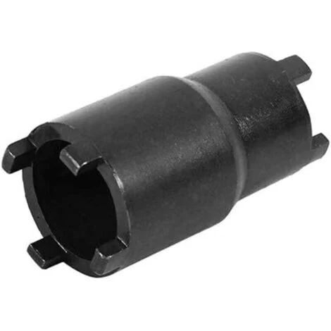 Chiave a bussola scanalata 2 in 20 20/24 mm Controdado frizione (nero)