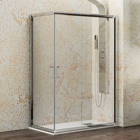 Box doccia 120x70 doppio scorrevole altezza 190 Kamalu-1000 kamalu