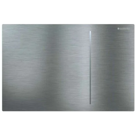Piastra attuatore Geberit Sigma70 per il lavaggio a 2 volumi, colorazione: acciaio inossidabile spazzolato - 115.620.FW.1