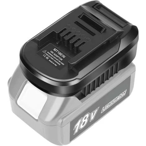 Adattatore per batteria MT18EIN compatibile con utensili Einhell, converte la batteria Ma kita da 18 V in batteria Einhell da 18 V.