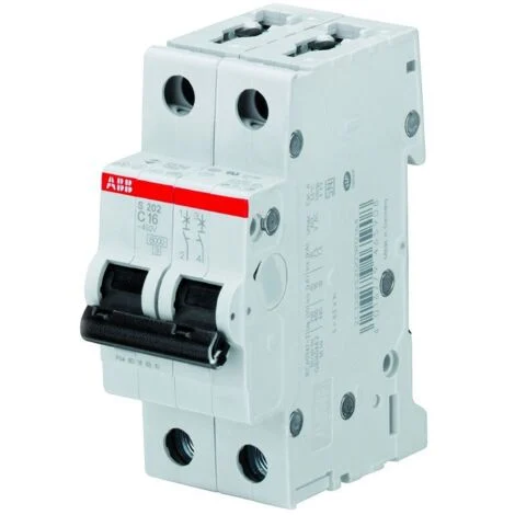 Interruttore Magnetotermico Abb 1P+N0 32A 46kA curva C 2M S531801