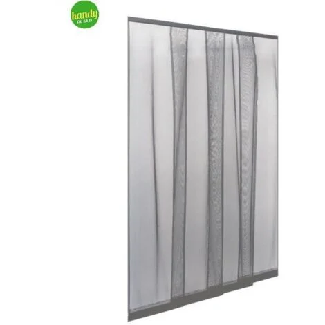 Zanzariera a tenda IRS Ecco Strip cm 140x240 grigio