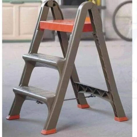 Scaletto skala Bama 3 gradini plastica colore tortora