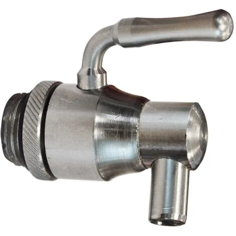 RUBINETTO 'ANTIGOCCIA' 3/8' INOX PER FUSTI OLIO--DF 6072484