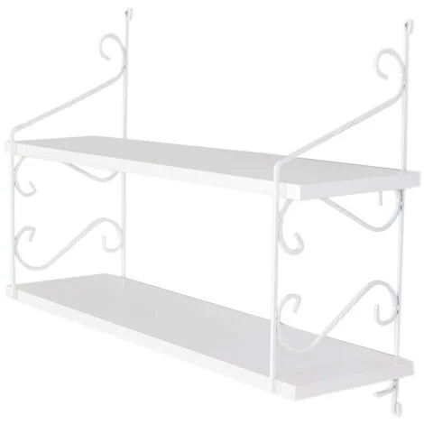 Mensola da parete, mensola portaoggetti Shelf Bianco