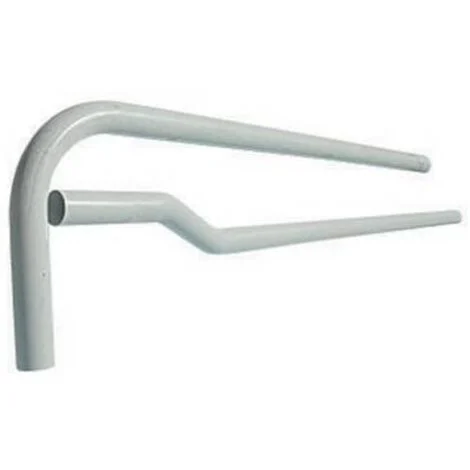 TUBO DI SCARICO PER CASSETTA ALTA WC KIT 2 TUBI Diam. 32 CR