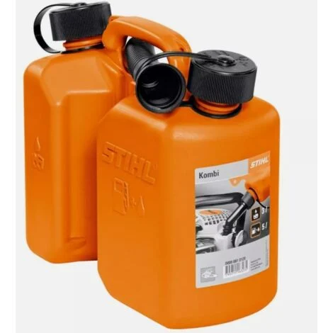 Tanica combinata colore arancione STIHL capacita' carburante 3 L - olio 1.5 L