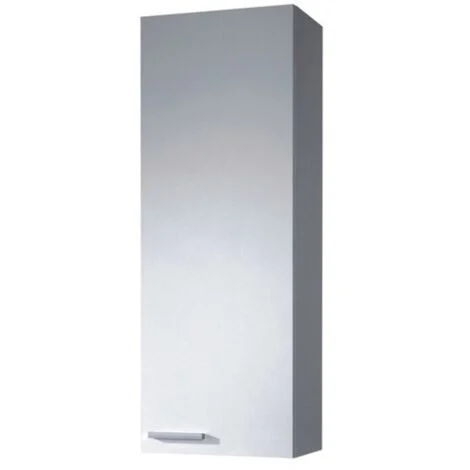 Pensile bagno sospeso 30x25x85 cm bianco lucido con 1 anta – Oxford