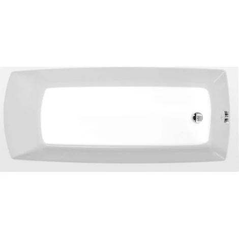 Polysan Vasche da bagno - Vasca da bagno rettangolare Lily, 140x70x39 cm, bianca 72201