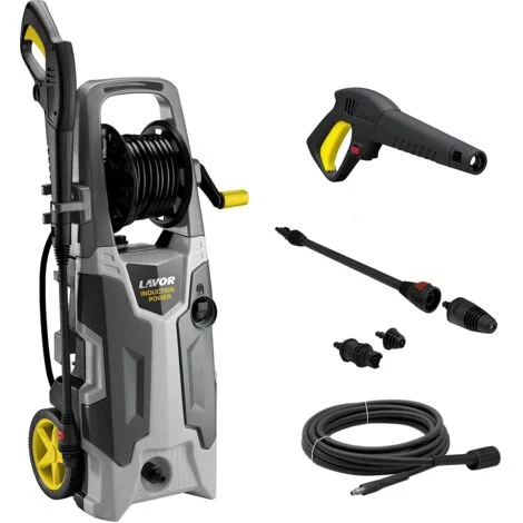 LAVOR Rondella ad alta pressione CRUISER 160 Plus con motore a induzione, pressione 160 bar max, portata 390 l/h max, 2200 Watt