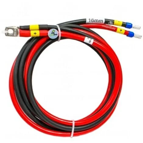 Cavo di collegamento batteria inverter 2x 100 cm 16