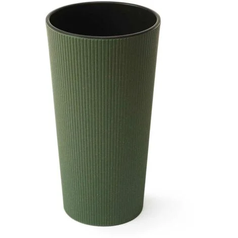 Urbanika ECO vaso in legno verde h46 cm