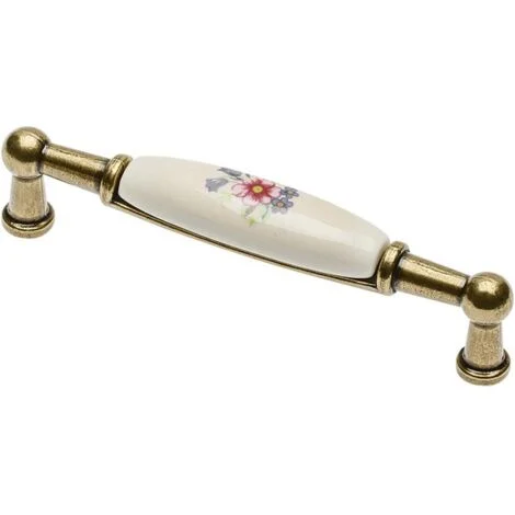 Maniglia Porcellana Mm.96 Art.Up-Wp0728-Br - 25 Pz