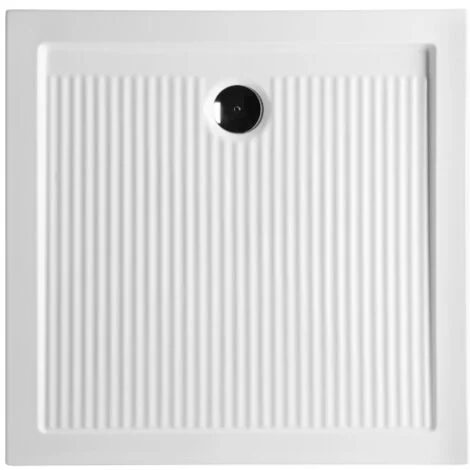 Piatto doccia 70x70 h.6 in ceramica bianco lucido Ferdy di