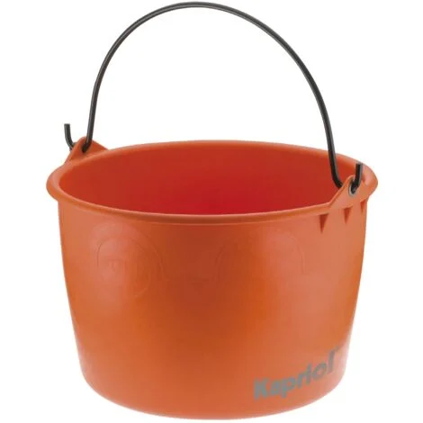 SECCHIO PIASTRELLISTA PLASTICA 25Lt MANIGLIA METALLO MASTELLA CALDARELLA KAPRIOL