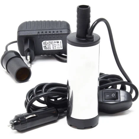 Pompa 12 V per acqua e diesel 12-15 l/min 8700 giri/min per trasferimento liquidi