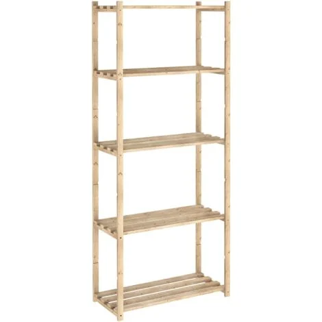 Scaffale in Legno cm.65x30 h.170