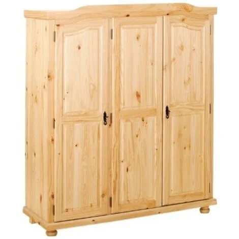 Guardaroba 3 ante - Marrone Rovere 150x180h cm