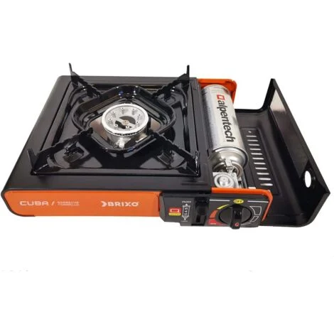 BARBECUE FORNELLO A GAS PORTATILE CUBA CM. 34x28xH11 PICNIC MARE CAMPEGGIO