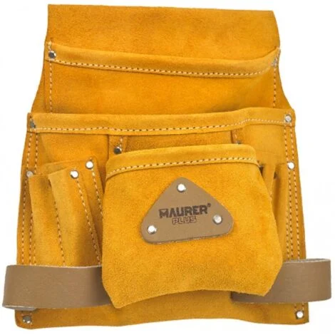 BORSA CARPENTIERE IN CROSTA SCAMOSCIATA PORTA ATTREZZI MAURER 21903