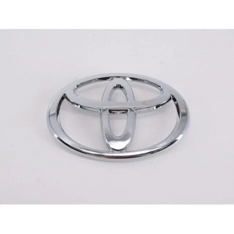Logo sul volante Toyota, coperto direttamente senza rimuovere l'auto originale