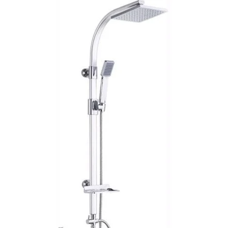 MAURER 4022000 Colonna Doccia Universale Completo Quadrata
