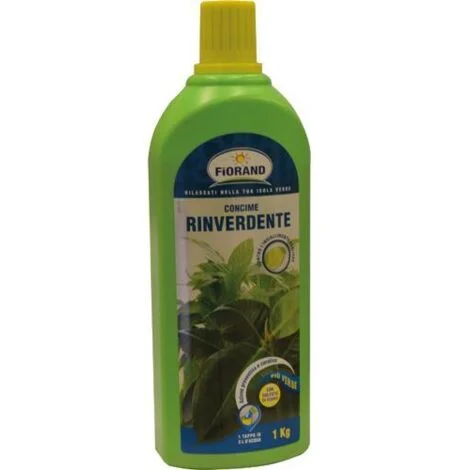 CONCIME LIQUIDO RINVERDENTE PER PIANTE BASE DI FERRO CHELATO KG. 1