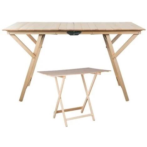 TAVOLI TAVOLO PIEGHEVOLE IN LEGNO CM. 60X80H75 ARREDAMENTO PER ESTERNO