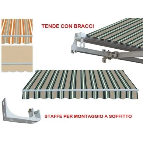 STAFFE DI MONTAG. A SOFF. X TENDE DA SOLE A BRACCI