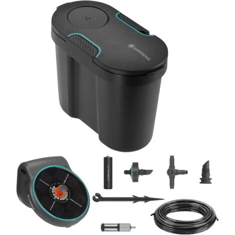 GARDENA Set irrigazione automatica per balcone o terrazza AquaBloom (13301-20)