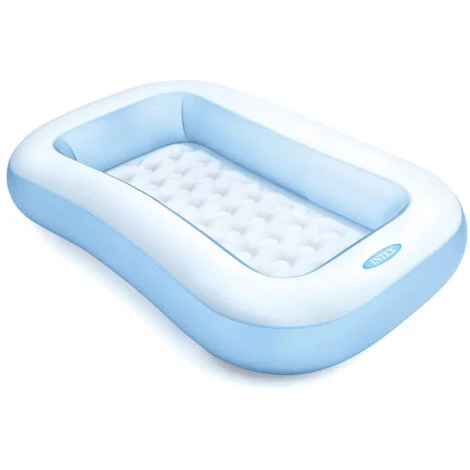 Intex Piscina Gonfiabile Rettangolare 166cm x 100cm x 25cm Azzurro