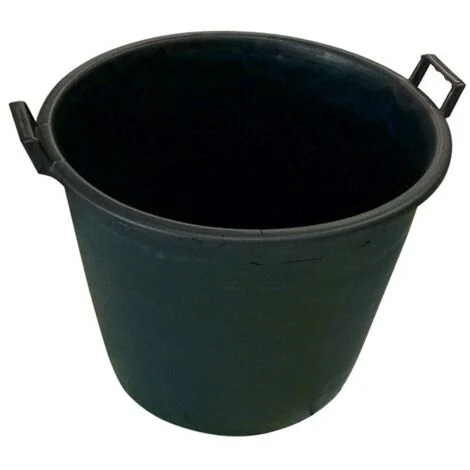BIDONE X MACERIE IN PVC NERO55CM 65LT