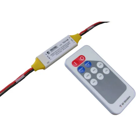Dimmer Tecnel per strip LED monocolore con telecomando TE414M