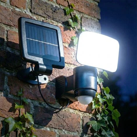 LITTLE ESTEBAN Proiettore solare a LED con rilevazione 400 Lumen Eq 35W