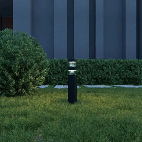 Paletto da giardino LED 9W 40CM NERO NORA IP44Température de Couleur: Bianco neutro 4000K