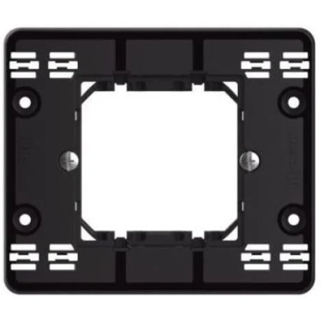 Supporto 2 moduli con graffette MatixGo Bticino J4702G
