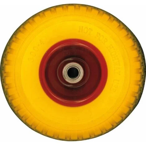 Ruota Piena per Carrello ruota 260 mm Foro 20 mm Maurer