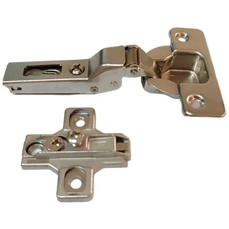 Cerniera salice per ante collo 9 media 110° c2a6g99 foro legno 35 mm con basetta dimensione disponibile: collo 9 - media