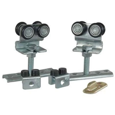 CARRELLI SCORREVOLI IN KIT 2023/05 OMGE - X BINARIO 20 OMGE KIT=2 CARRELLI+2 FERMI+1 PINNA - 1 pezzo
