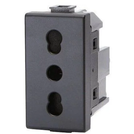 PRESA ABM - NERO VOLT 250 A 10/16 2P+T - 8 pezzi