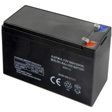 Batteria Wolfpack 12 volt 8 ampere ora 16x11x7 cm