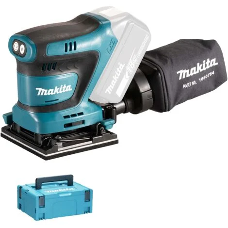 Levigatrice orbitale Makita DBO480ZJ 18V