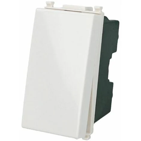 Pulsante NO 1P 16A Bianco Compatibile Vimar Plana SD70005